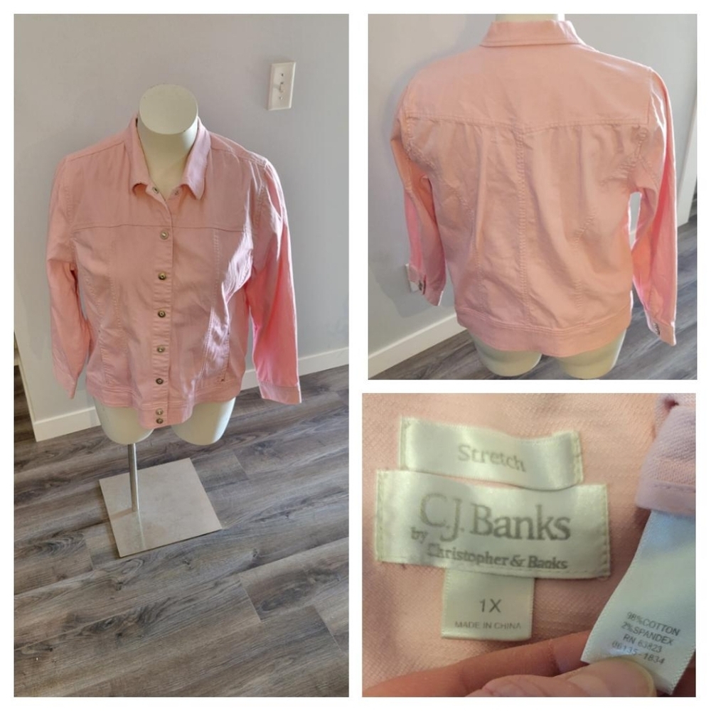 1x CJ Banks jean jacket